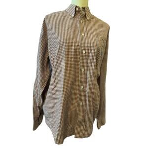 Cinch Men's Plaid Print Button Down Western Shirt, Size Medium